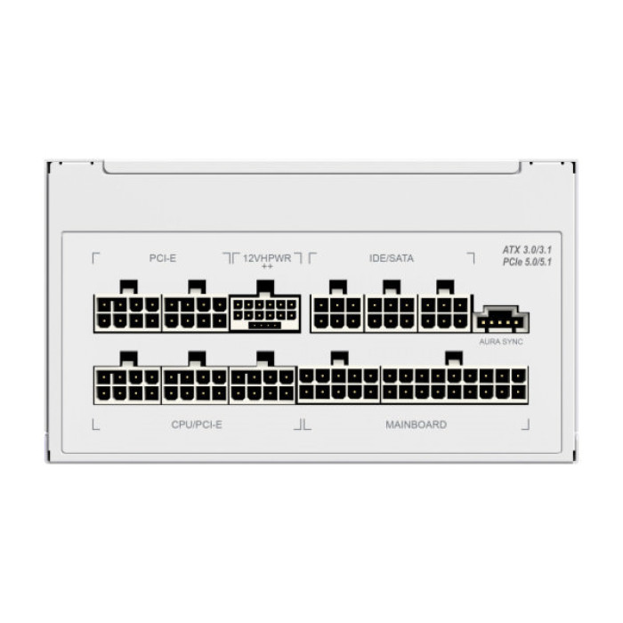 Блок живлення Gamemax 1300W RGB-1300 WH (RGB-1300 WH (ATX3.0/3.1 PCIe5.)