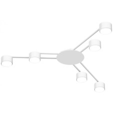 Світильник Videx під лампу 6xGX53 накладний Білий (VL-SPF21B-W)