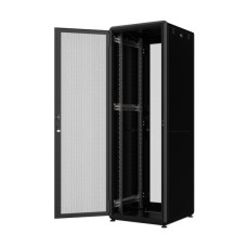 Шафа напольна Mirsan 42U GTV 19" 600x600, перфорація 63%, RAL 9005 (MR.GTV42U66DE.01_PRF63)