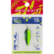 Блешня Select Rival 1.9g 30mm 17 DarkSpace Chartreuse (1870.79.96)