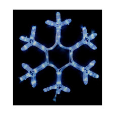 Гірлянда Delux Motif flash Snowflake 40 см білий IP44 EN (90012961)