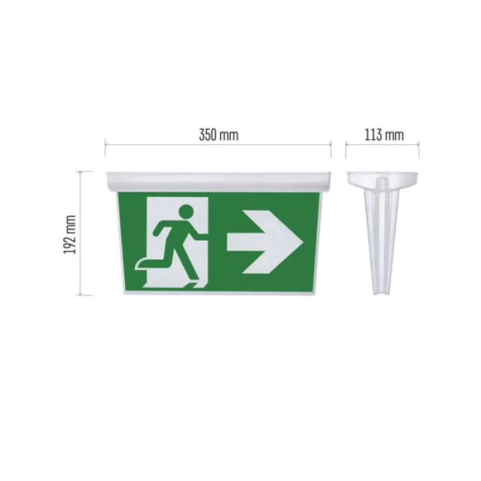 Світильник EMOS IP65 ВИХІД (ZN1112)