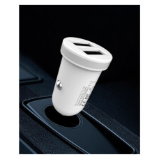 Зарядний пристрій XO CC18 2.1A/2 USB White (XO-CC18-WH)