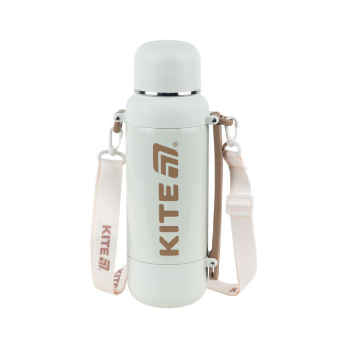 Термос Kite 1200 мл, бежевий (K25-1225-2)