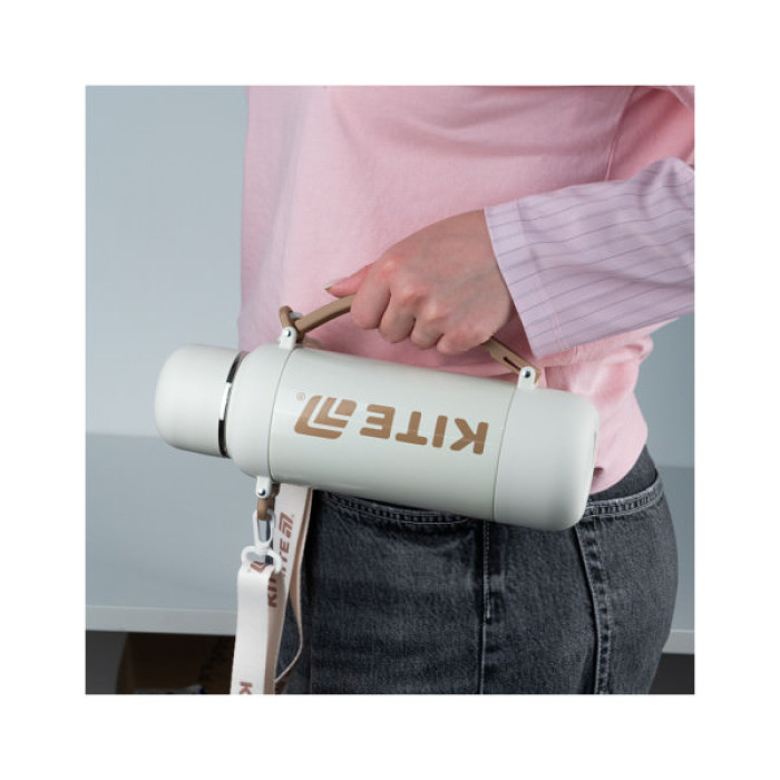 Термос Kite 1200 мл, бежевий (K25-1225-2)