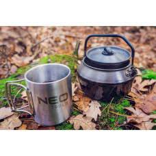 Чайник туристичний Neo Tools 0.8 л Grey (63-147)