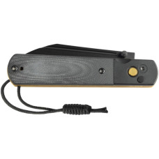 Ніж Artisan Holm AR-RPM9 Black PVD Steel+Black G10 Inlay Gold (1875P-BG)