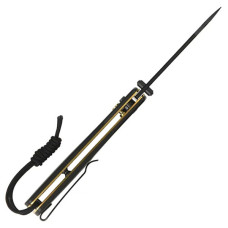 Ніж Artisan Holm AR-RPM9 Black PVD Steel+Black G10 Inlay Gold (1875P-BG)