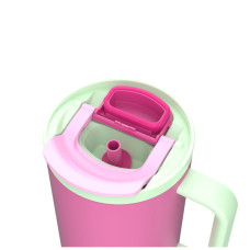Термокружка Kambukka Rio Bubblegum Mint 950 мл Рожева з м'ятним (11-08004)