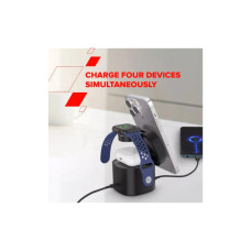 Зарядний пристрій Canyon 4-in-1 wireless charging stand 30W + charger 65W + cable 1.0m white (CNS-WCS405W)