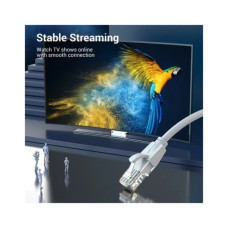 Патч-корд 1.5м, UTP cat 6 RJ-45 gray Vention (IBEHG)