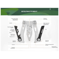 Мультитул NexTool Silver Blade EDC (NE20182)