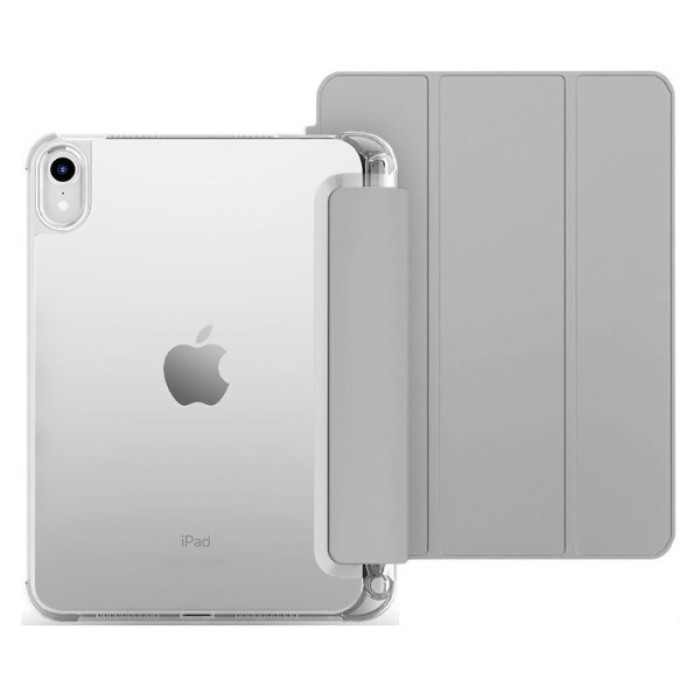 Чохол до планшета BeCover TPU Edge mount Apple Pencil Apple iPad 10.9" 2022/24/11" 2025 Gray (708484)