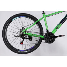 Велосипед Space 27.5" PHAETON DD FR рама-17" AL 2026 зелено-чорний (OPS-SP-27.5-080)