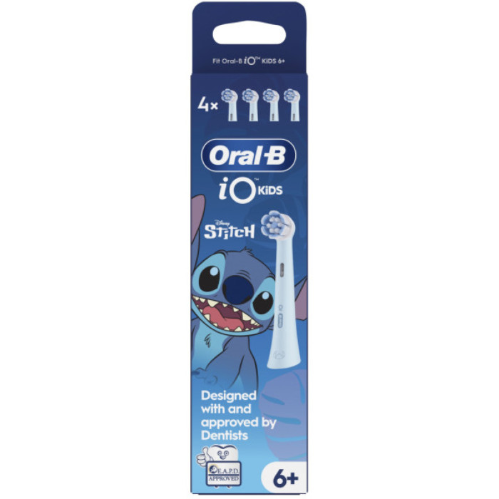 Насадка для зубної щітки Braun Oral-B iO RB SBLF-4 Stich (4) (8700216930710)