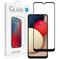Скло захисне ACCLAB Full Glue Samsung A02s Black (1283126509612)