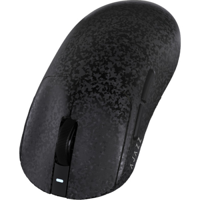 Мишка Ajazz AJ199 Carbon fiber Wireless/Bluetooth/USB Black (AJ199-B)