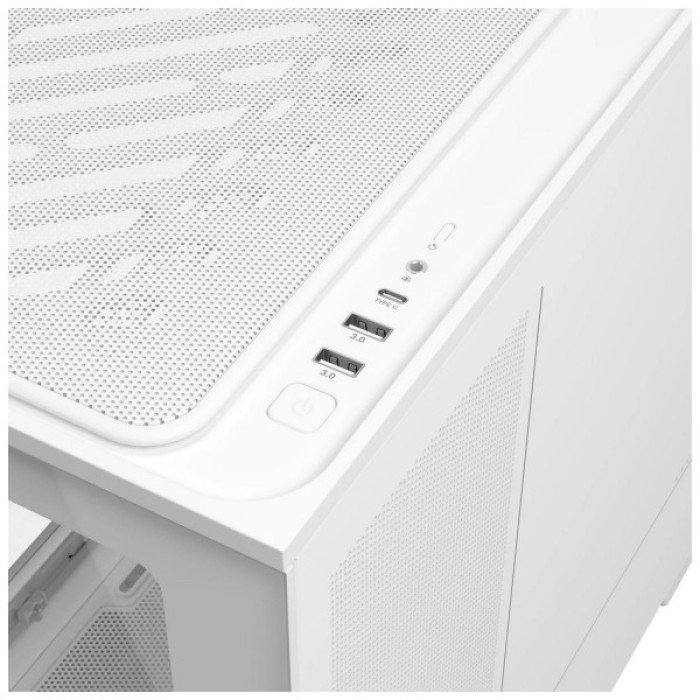 Корпус ASUS Prime AP202 ARGB Tempered Glass White (90DC00P3-B19000)