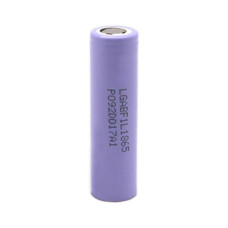 Акумулятор 18650 3350mAh, 4.875A, 4.2/3.7/2.5V, Purple LG (INR18650 F1L)