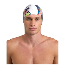 Шапка для плавання Arena HD Cap 005572-210 білий Уні OSFM (3468336842775)