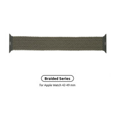Ремінець до смарт-годинника Armorstandart Braided Solo Loop для Apple Watch 49/46/45/44/42 (Series 1-3) Inverness Green Size 10 (172 mm) (ARM58077)