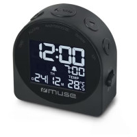 Настільний годинник Muse цифровий чорний (M-09 C)