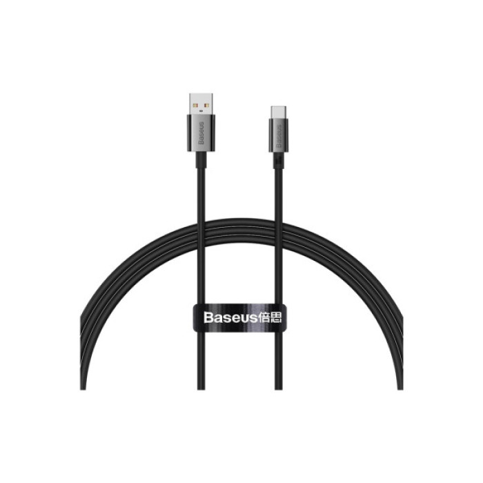 Дата кабель USB 2.0 AM to USB-C 1.0m Superior Fast Charging 100W cluster black Baseus (P10320102114-00)