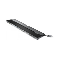 Порт-реплікатор J5create Dock-Station USB-C 10-in-1 (HDMI/PD/USB-A/USB-C/LAN/картридер/audio) (JCD543-N)