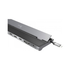 Порт-реплікатор J5create Dock-Station USB-C 10-in-1 (HDMI/PD/USB-A/USB-C/LAN/картридер/audio) (JCD543-N)