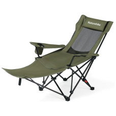 Крісло складане Naturehike CNK2550JJ023 Nightfall T05, сталь, оливкове (6977465865588)