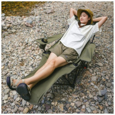 Крісло складане Naturehike CNK2550JJ023 Nightfall T05, сталь, оливкове (6977465865588)