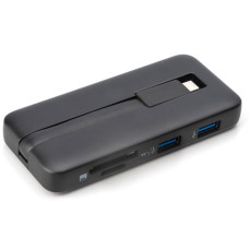 Порт-реплікатор Digitus USB-C > HDMI/2xUSB-A/USB-C/SD/MicroSD/RJ54, Travel (DA-70916)