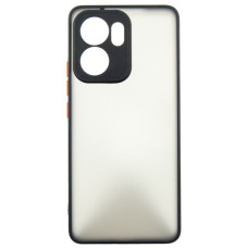 Чохол до мобільного телефона Dengos Oppo Reno13 F Case Matte + Glass (Black) (DG-KM-149)