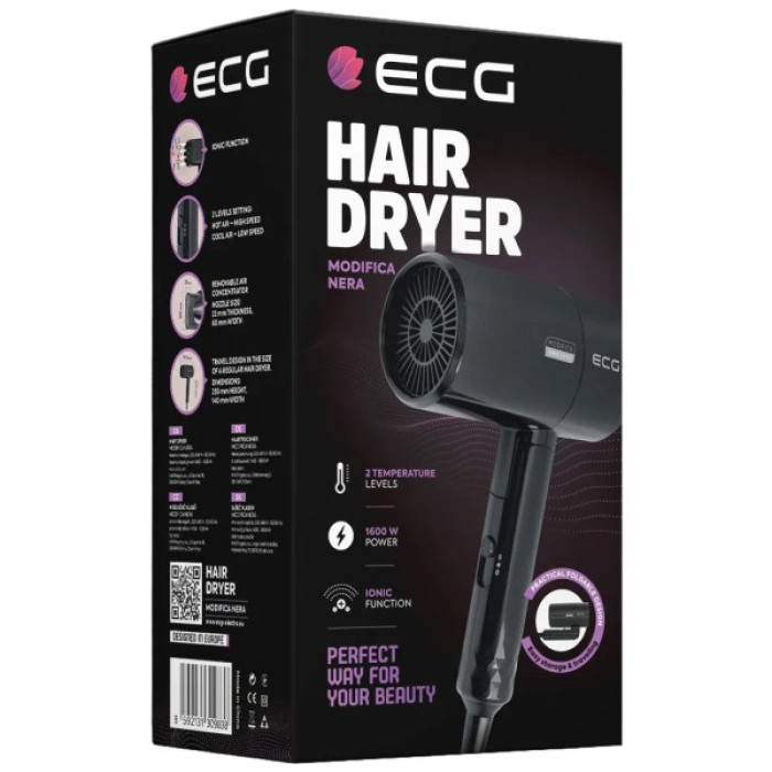 Фен ECG Modifica Nera