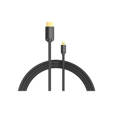 Кабель мультимедійний HDMI M to HDMI micro M 1.5m V2.0 4K 60Hz 18Gbps HDR Dolby Vention (AGIBG)