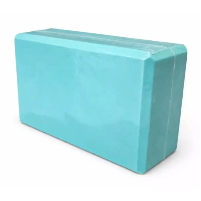 Блок для йоги Ecofit MD1219 8 х 15 х 23 см зелений (К00026946)