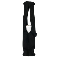 Чохол до мобільного телефона BeCover Knit Pocket universal Black (715158)