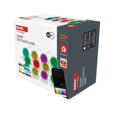 Світильник EMOS ZIW15CR 12шт. 255см, 7 Вт, RGBIC+CCT, WIFI (ZIW15CR)