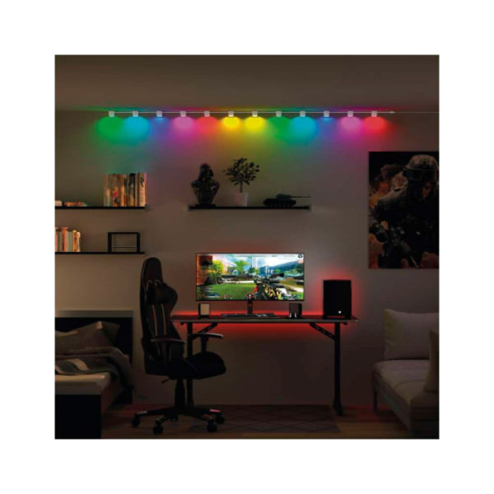 Світильник EMOS ZIW15CR 12шт. 255см, 7 Вт, RGBIC+CCT, WIFI (ZIW15CR)