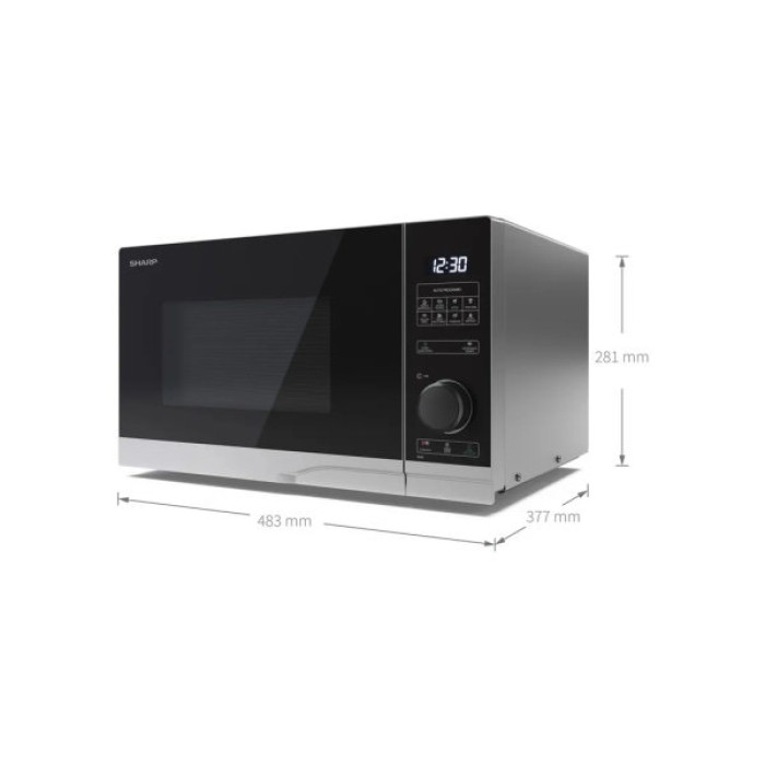 Мікрохвильова піч Sharp YC-PS234AE-S