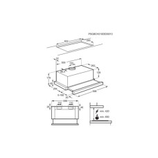 Витяжка кухонна Electrolux LFP326FB