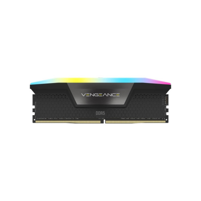 Модуль пам'яті для комп'ютера DDR5 64GB (2x32GB) 5600 MHz Vengeance RGB Corsair (CMH64GX5M2B5600Z40K)