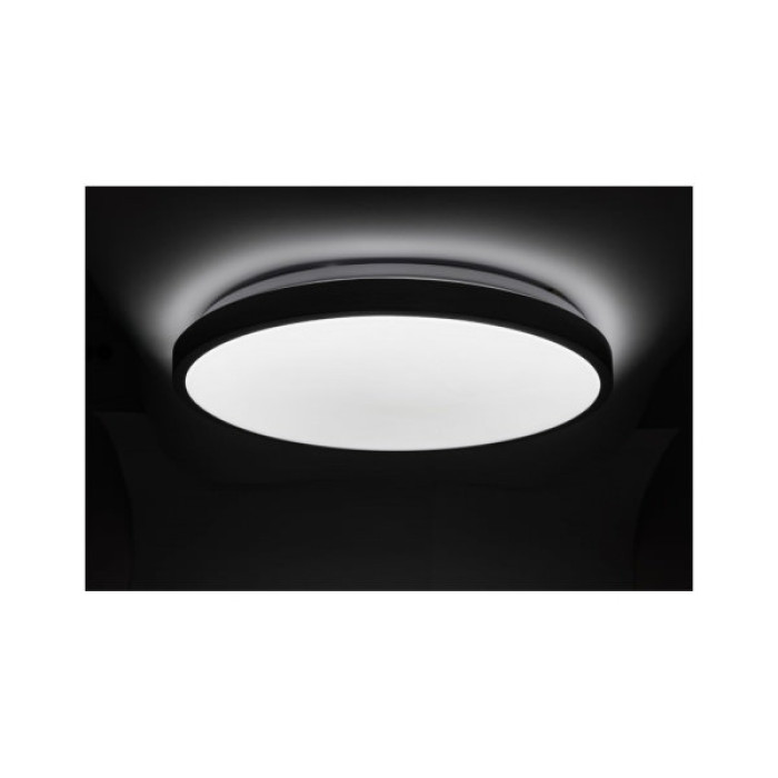 Світильник Vestum RING матовий 30W 395*60мм 4000К срібний (VS-90070)