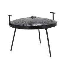 Сковорода туристична SHOP PAN з диска борони 60см + кришка (SPS60+)