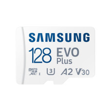 Карта пам'яті Samsung 128GB microSD class 10 UHS-I U3 V30 A2 EVO Plus (MB-MC128SA/EU)