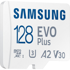 Карта пам'яті Samsung 128GB microSD class 10 UHS-I U3 V30 A2 EVO Plus (MB-MC128SA/EU)