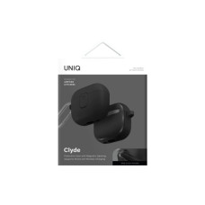 Чохол для навушників Uniq Clyde для AirPods 4 Lock Case Black (8886463693193)