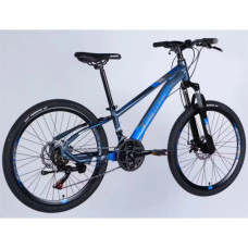 Велосипед Space 24" MERCURY DD FR рама-11" AL 2026 сіро-синій (OPS-SP-24-067)