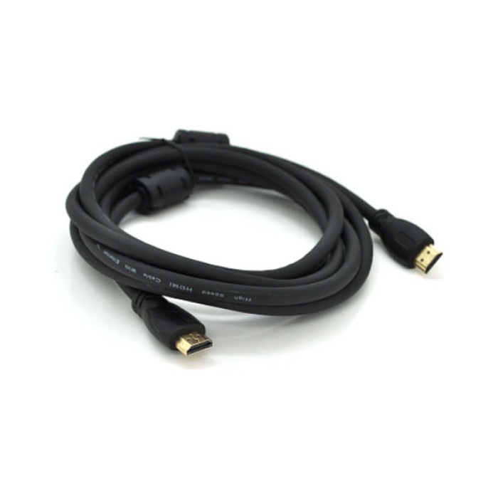 Кабель мультимедійний HDMI M to HDMI M 2.0m V2.0 4K black Ritar (HDMI(M)/(M)V2.0-2m-347P)