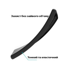 Чохол до мобільного телефона BeCover Silicone Poco F7 Black (713776)